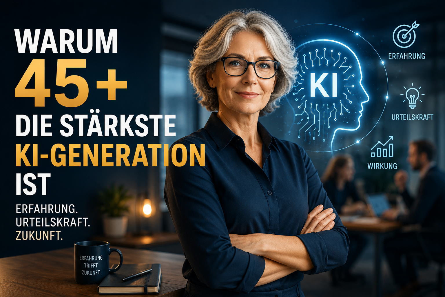 Warum 45+ die st&auml;rkste KI-Generation sein kann